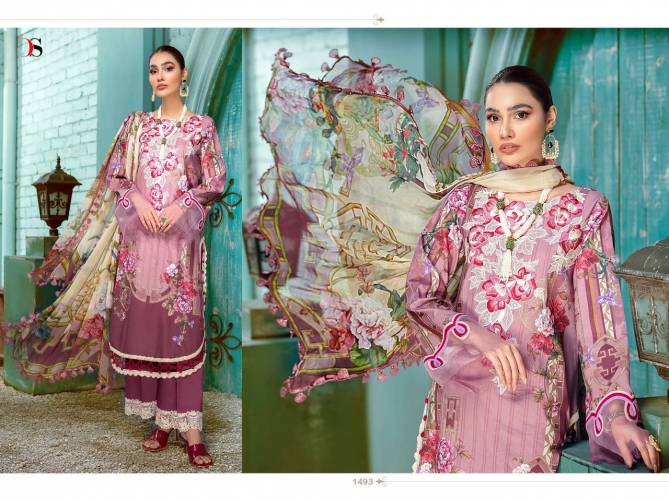 Deepsy Firdous Lawn 22 Vol 4 Festive Wear Cotton Embroidery PakistaniSuits Collection